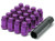 Wheel Mate Muteki Closed End Lug Nuts - Purple 12x1.50 - 41886L Photo - Primary