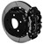 Wilwood 88-98 Chevy Silverado Superlite 4R 12.88x1.10in GT Slotted Rear Drum to Disc Conv. - Black - 140-17542 Photo - Primary