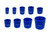 GReddy 54mm x 60mm Silicone Straight Hose - Blue - 11900785 Photo - Close Up