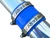 GReddy DUAL BEAD BOOST CLAMP 26-39MM #16 STAINLESS - 22410039S Photo - Close Up