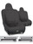 PRP Jeep Wrangler CJ7/YJ Premier High Back Suspension Seats Kit (Pair) - Gray - A100110-C32-54 Photo - Primary