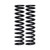 Skyjacker 2.5 In x 14 In x 300lb Universal Coilover Coil Springs - 2.5X14X300PR Photo - Primary