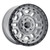 Weld Off-Road Crux 17x9in / 5x139.7 BP / ET 0 / 110.2mm Bore - Gloss Armor Gray / Satin Black Wheel - W16979070501 Photo - Primary