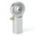 QA1 H Series 3-Pc Rod End - Female/Left Hand - .375in Bore x 3/8-24 w/Zerk - Alloy Steel - HFL6Z Photo - Primary