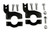 Acerbis Uniko Aluminum Handguard Mount - Black - 2041800001 Photo - Primary
