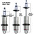 Ridetech Anodized HQ Coilover Shock Single Adjustable 6.3in Stroke / 2in Stud Mount - Single - 24169905 User 1