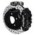 Wilwood 88-98 GM C1500 Superlite Rear Elec. Parking Brake Kit 14in SRP Rotor 3.25in Offset - Blk - 140-18045-D Photo - Primary