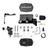 Wilwood MOPAR Compact Tandem M/C Kit w/ P-Valve & Pushrod 1in Bore - Black - 261-17797-BK Photo - Primary