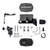 Wilwood MOPAR Compact Tandem M/C Kit w/ P-Valve 1in Bore - Black - 261-17798-BK Photo - Primary