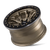 Dirty Life 9303 DT-1 17x9/8x165.1 BP/-12mm Offset/130.8mm Hub Satin Gold Wheel - Beadlock - 9303-7981MGD Photo - Primary
