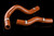 Weapon R Honda Civic FD2 2 Piece Black Coolant Silicone Radiator Hose Kit - 636-114-104 Photo - Primary