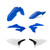 Acerbis 18-24 Yamaha YZ65 Plastic Kit - Blue/White/Black Original 19 - 2726656345 Photo - Primary