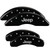 MGP 4 Caliper Covers Engraved Front Rear JEEP Logo Engraved Black Finish Silver Characters - 42023SJEPBK Photo - Primary