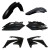 Acerbis 10-13 Honda CRF250R/ 09-12 CRF450R Plastic Kit - Black - 2141860001