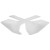 Acerbis 16-19 Husqvarna 125-501 TC/ FC/ TC/ TX/ FX/ TE/ FE Side Panels - White - 2449550002