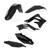 Acerbis 2012 Kawasaki KX450F Plastic Kit - Black - 2250440001 Photo - Primary