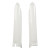 Acerbis 94-03 Kawasaki KX125/250/500 Lower Fork Cover Set - Natural - 2115030147