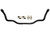 UMI Performance 15-20 Ford F-150 1 1/2in Solid Front Sway Bar - Black - 6579-B Photo - Primary
