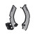 Acerbis 24+ Triumph TF250-X/ TF450-RC/ TC 4510-C / TF250-E/450-E X-Grip Frame Guard - Black/Gray - 2986701001 Photo - Primary