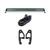 Cali Raised 10-24 Toyota 4Runner Roof Rack Front Light Bar Kit - 42in White Dual Row SPOT Beam - CR4288 Photo - Primary