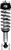Fox 2024+ Ford Ranger 4WD 2.0 Performance IFP Front Coilover - 0-3in Lift - 985-02-158 Photo - Primary
