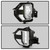 Spyder 21-22 GMC Canyon OEM LED Fog Lights w/Switch - Clear (FL-GCAN21-LED-C) - 9054143 Photo - Unmounted