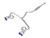 aFe Subaru WRX/STi 15-21 H4-2.0/2.5L Takeda 3in to 2-1/2in Stnlss Cat-Back Exhaust w/ Blue Flame Tip - 49-36810-L Photo - Primary