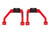 UMI Performance 15-25 Ford F-150 Adjustable Upper A-Arm Kit - Red - 6565-R Photo - Primary