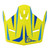 Answer 26 AR1 Mototown Matte Visor Youth - Hyper Acid/Cyan/Dark Blue - 475293 User 1