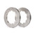 GiroDisc Mercedes 360mm Dimpled & Slotted Rear Replacement Rings - D2-123DS Photo - Primary