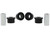 Whiteline 01-06 Mitsubishi Montero / Pajero NM/NP Rear Control Arm Lower Rear Outer Bushing - W63418 Photo - out of package