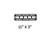 DV8 Offroad Universal Molle Panels - 11In x 3In - UNMP-02 Photo - out of package
