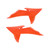 Cycra 25+ KTM SX/SXF/XC/XCF OEM Radiator Shrouds - Orange - 1CYC-1910-22 User 1
