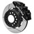 Wilwood Ford Mustang II Dynapro Front Brake Kit w/ 12.19in Slotted Rotor - Black - 140-18365 Photo - Primary