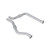 MBRP 20-26 Ford Explorer 3.0L T409 Stainless Steel 2.5in Mid-Pipe Kit - S5280409 Photo - Primary