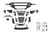 DV8 Offroad 23-26 Chevrolet Colorado ZR2 Tube Front Bumper - FBCS3-04 Photo - out of package
