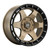 Weld Off-Road Ridge 20x9 - 8x180 BP - ET0 - 124.3mm CB - Satin Bronze Wheel (Black Ring) - W15009018500 Photo - Primary