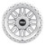 Weld Off-Road Swift 17x9in - 8x165.1 BP - ET-12 - 125.1mm CB - Gloss Silver Machined Wheel & Ring - W18579082450 Photo - Primary