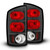 Raxiom 02-05 Dodge RAM 1500 Axial Series Tail Lights- Carbon Fiber Housing- Red/Clear Lens - R110155 Photo - Primary