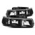 Raxiom 99-02 Chevrolet Silverado 1500 Axial Series Euro Headlights- Black Housing- Clear Lens - S112707 Photo - Primary