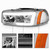 Raxiom 99-06 Chevrolet Sierra 1500 Axial Series LED DRL Headlights- Chrome Housing- Clear Lens - S523543 Photo - Close Up