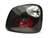 Raxiom 97-00 Ford F-150 Flareside Axial Series Altezza Style Tail Lights- Black- Clear Lens - T598100 Photo - Close Up