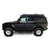 Westin 24-26 Toyota Land Cruiser Outlaw Drop Nerf Step Bars Textured Black - 20-13795 Photo - Mounted