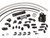 Aeromotive 04-14 Subaru WRX / 07-14 Subaru STI Top Feed Fuel Rail Kit - Black - 14182 Photo - Primary
