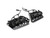 Raxiom 21-26 Bronco Tri-Glo Bumper Mounted LED Fog Light Kit - FB33913 Photo - Primary