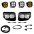 Baja Designs 2020+ Ford Super Duty Fog Lights FPK Amber SAE/Pro DC Baja Designs w/Upfitter - 447737UP User 1