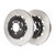 GiroDisc 2024+ Ford Mustang S650 (w/6-Pot Brembo) Slotted Front Rotors - A1-343 Photo - Primary