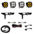Baja Designs 2021+ Ford F150 Fog Pocket Kit SAE Amber Squadron Pro DC - 447700 User 1