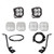 Baja Designs 2021+ Ford F150 A Pillar Kit Squadron Pro Spot with Upfitter - 447696UP User 1