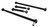 Ridetech 64-70 Ford Mustang (New) Replacement 4-Link Bar Kit w/ R-Joints - Std Adj - 12087211 Photo - Primary
